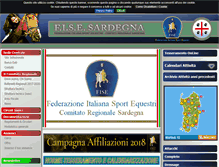 Tablet Screenshot of fisesardegna.it